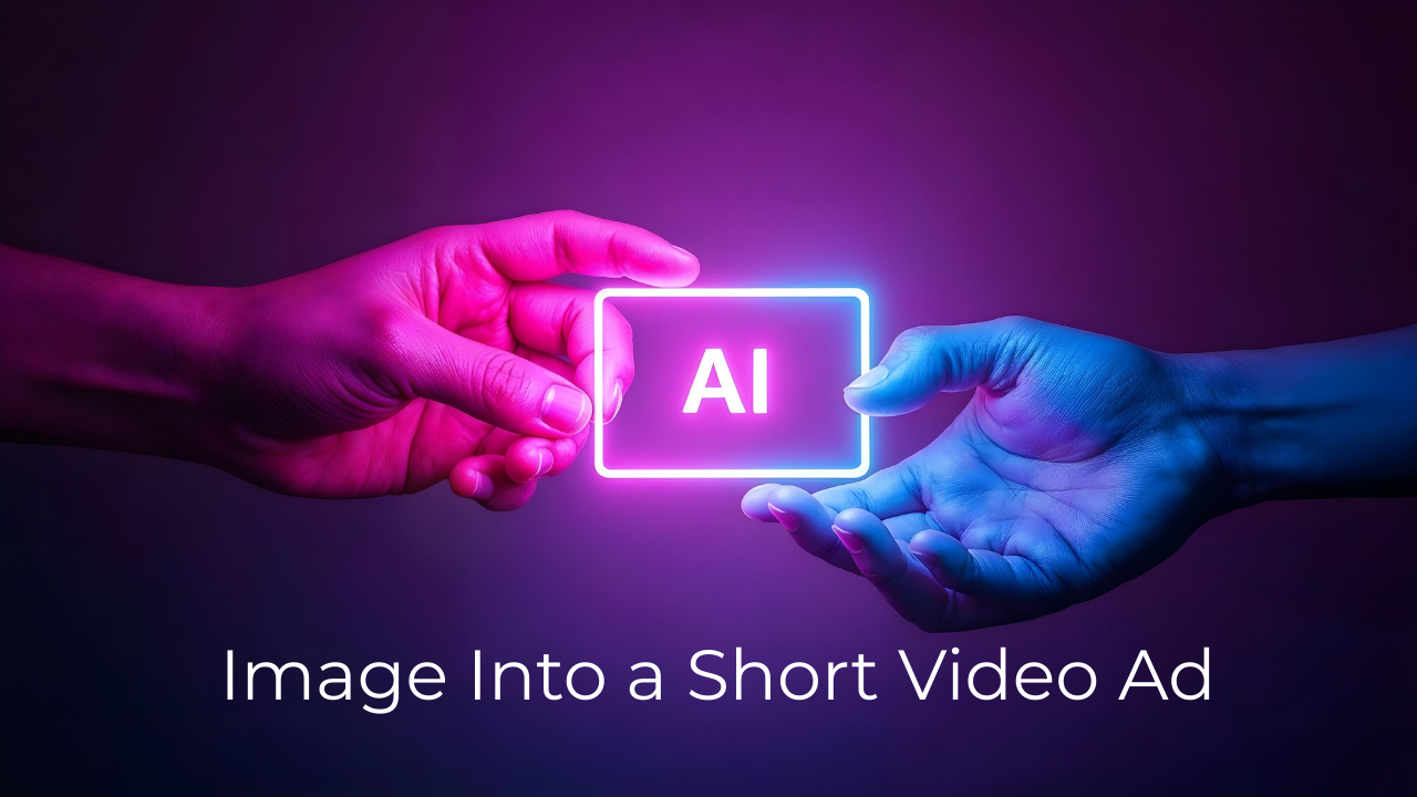 What If You Could Turn Any Image Into a Short Video Ad for Your Business in Seconds?